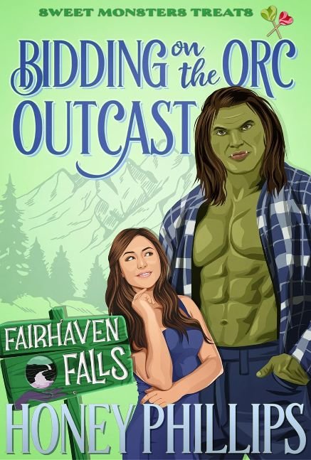 Bidding on the Orc Outcast: A Cozy Monster Romance